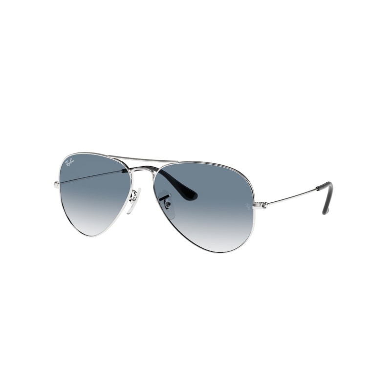 Ray-Ban RB 3025 Aviator Large Metal 003/3F Argento