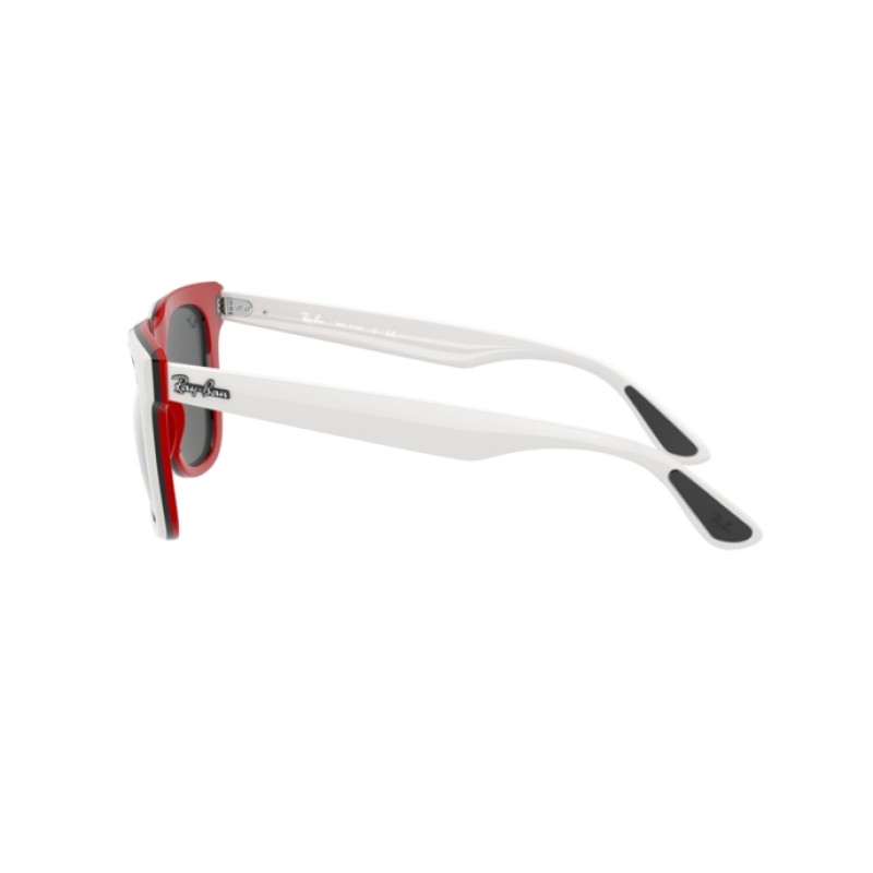 Ray-Ban RB 4368 - 65196G Bianco Nero Rosso