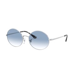 Ray-Ban RB 1970 Oval 91493F Argento