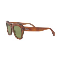 Ray-Ban RB 2186 State Street 12934E Top Tortoise Transparent Beige