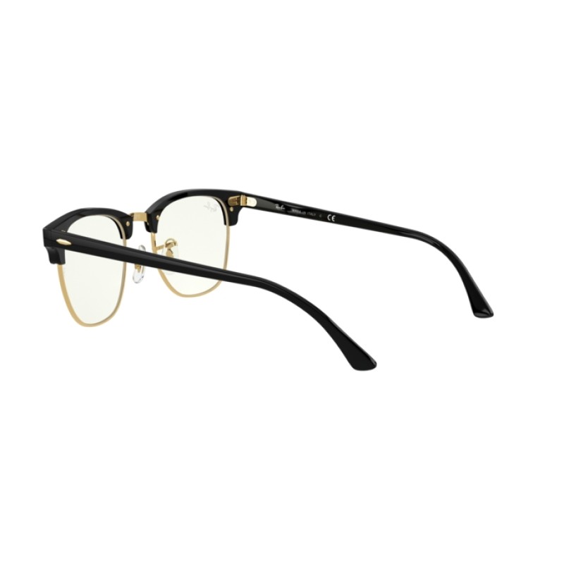 Ray-Ban RB 3016 Clubmaster 901/BF Nero Lucido