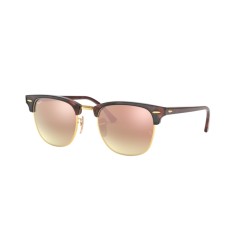 Ray-Ban RB 3016 Clubmaster 990/7O Rosso Lucido / Avana