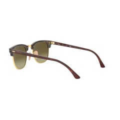 Ray-Ban RB 3016 Clubmaster 990/7O Rosso Lucido / Avana