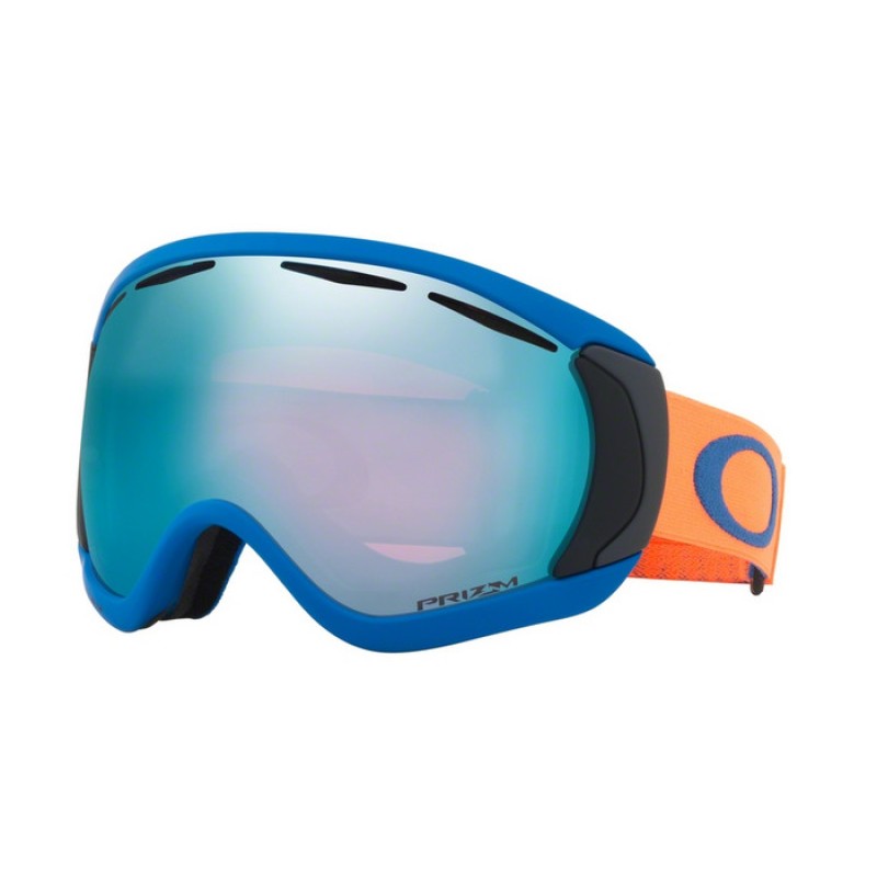 Oakley Goggles OO 7047 Canopy 704772 Obsessive Lines Orange Blue