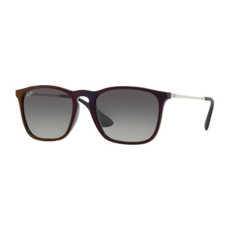 Ray-Ban RB 4187 Chris 631611 Nero Sp Rosso