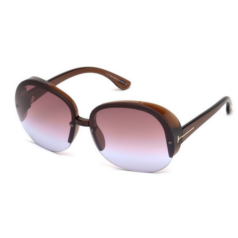 Tom Ford FT 0458 48Z Marrone Scuro Lucido