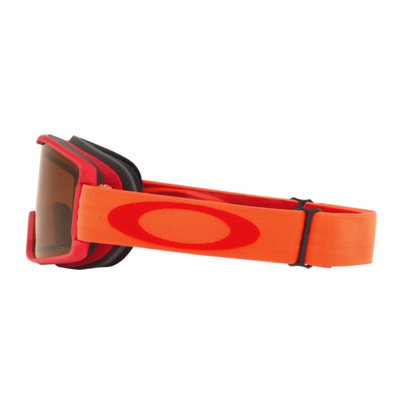 Oakley Goggles OO 7095 Line Miner Youth 709520 Red Neon Orange