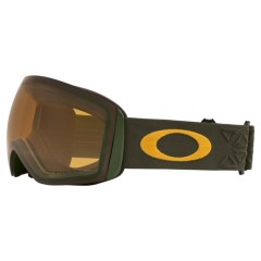 Oakley Goggles OO 7050 Flight Deck 705077 Prizm Icon Dark Brush Mustard