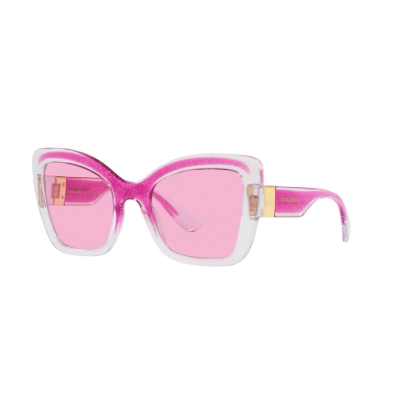 Dolce & Gabbana DG 6170 - 335184 Glitter Trasparente/rosa