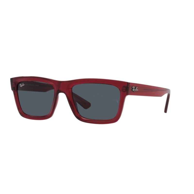 Ray-ban RB 4396 Warren 667987 Rosso Trasparente