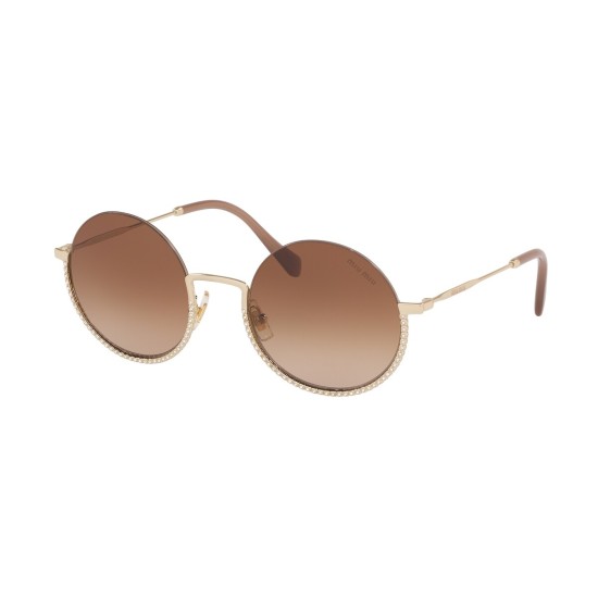 Miu Miu MU 69US - ZVN1Z1 Oro Pallido | Occhiale Da Sole Donna Miu Miu MU 69US - ZVN1Z1 Oro Pallido | Occhiale Da Sole Donna