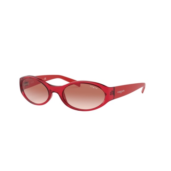 Vogue VO 5315S - 280313 Rosso Trasparente | Occhiale Da Sole Donna