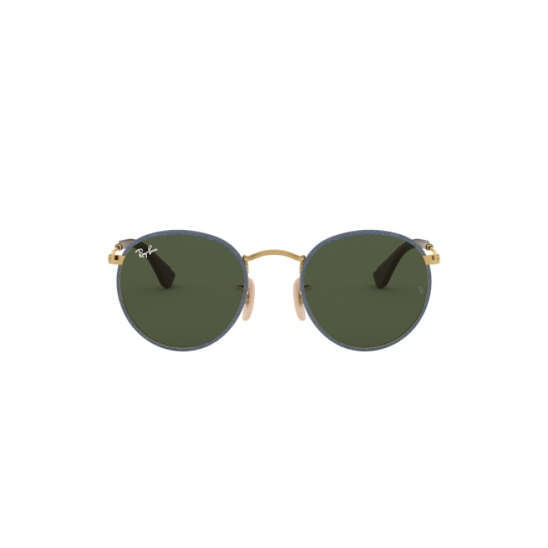 Ray-Ban RB 3475Q Round Craft 919431 Oro / Blue Jeans