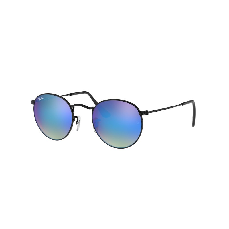 Ray-Ban RB 3447 Round Metal 002/4O Nero Lucido