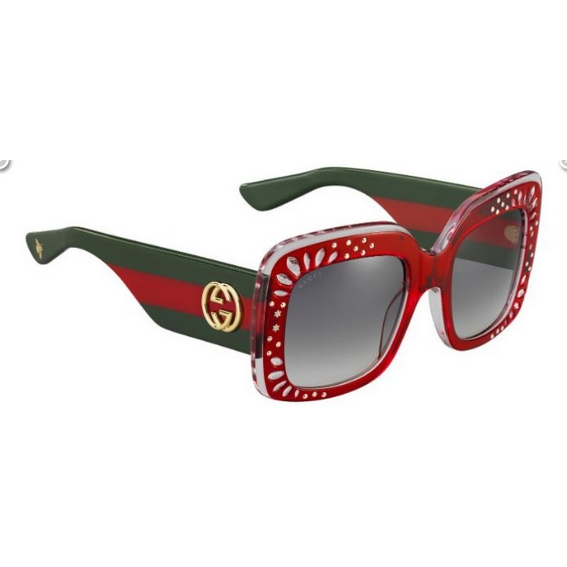 Gucci 3862-S Yl9 Vk Rosso Verde