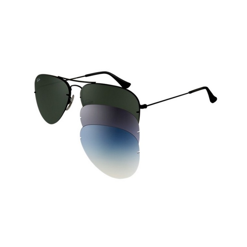 Ray-Ban RB 3460 002-71 Flip Out Nero