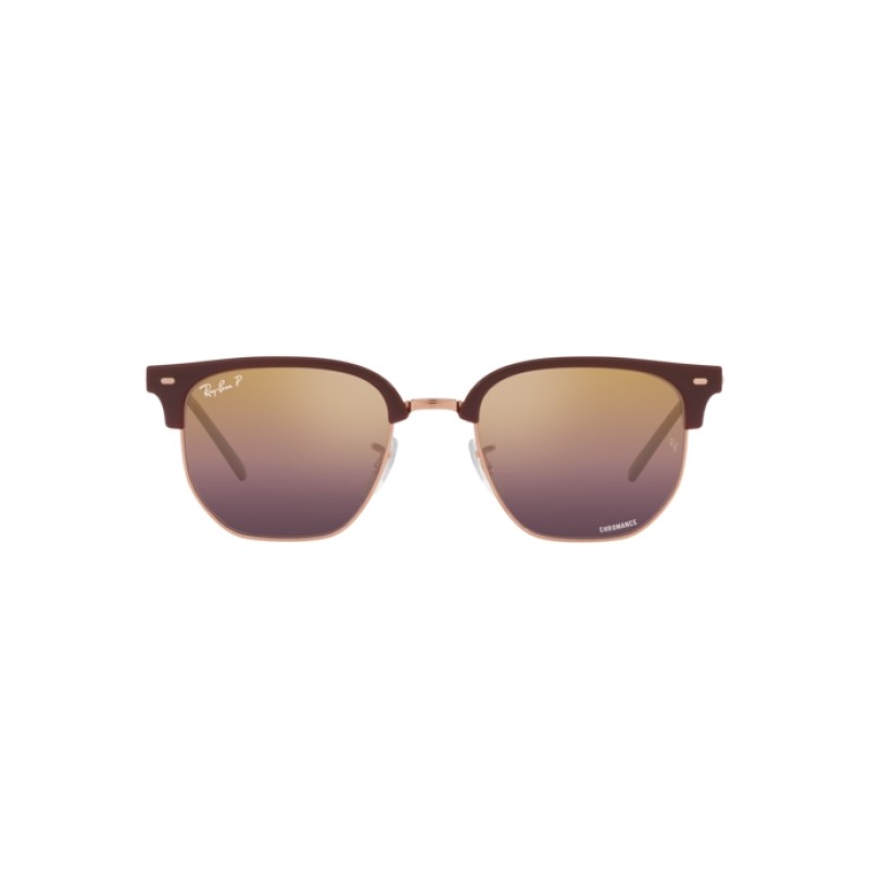 Ray-Ban RB 4416 New Clubmaster 6654G9 Bordeaux Su Oro Rosa