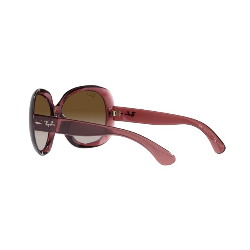 Ray-Ban RB 4098 Jackie Ohh Ii 6593T5 Marrone Scuro Trasparente
