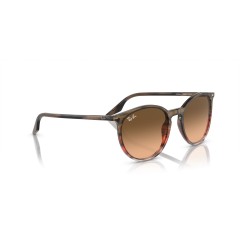 Ray-Ban RB 2204 - 13953B A Strisce Marroni E Rosse
