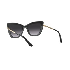 Dolce & Gabbana DG 4374 - 32468G Top Black On Transp Black