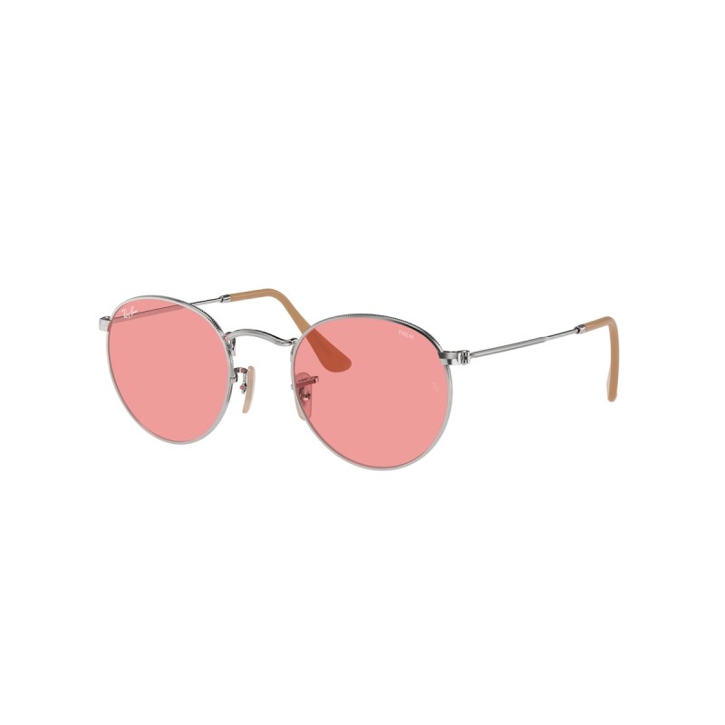 Ray-Ban RB 3447 Round Metal 9065V7 Argento