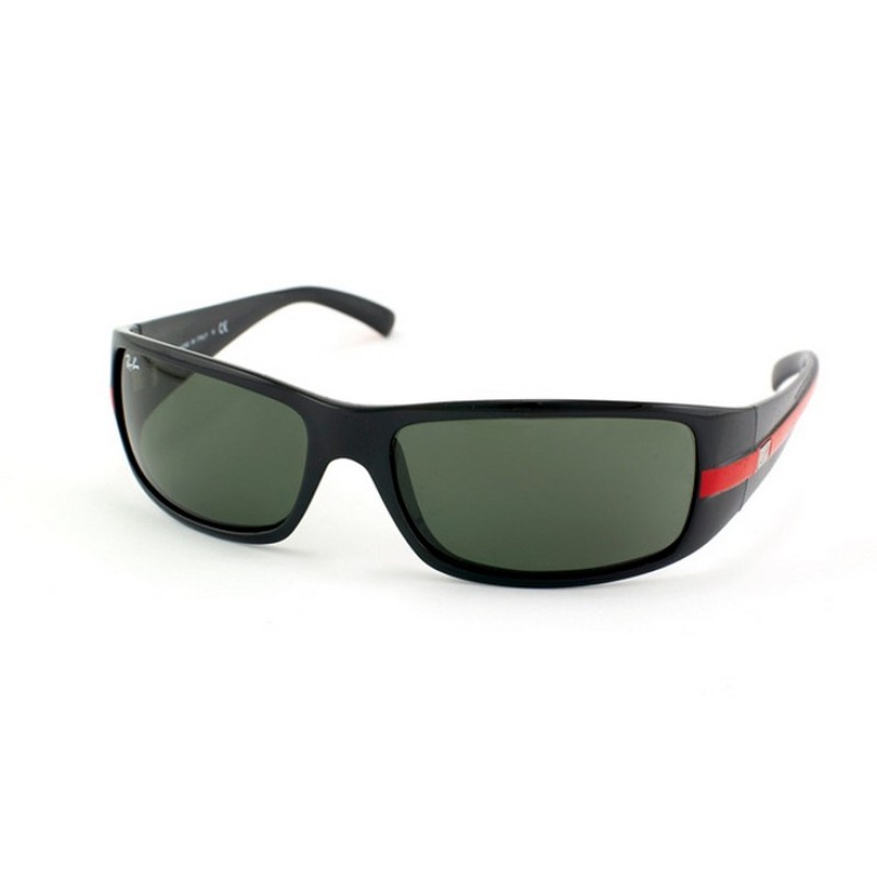 Ray-Ban RB 4057 745 Nero Rosso