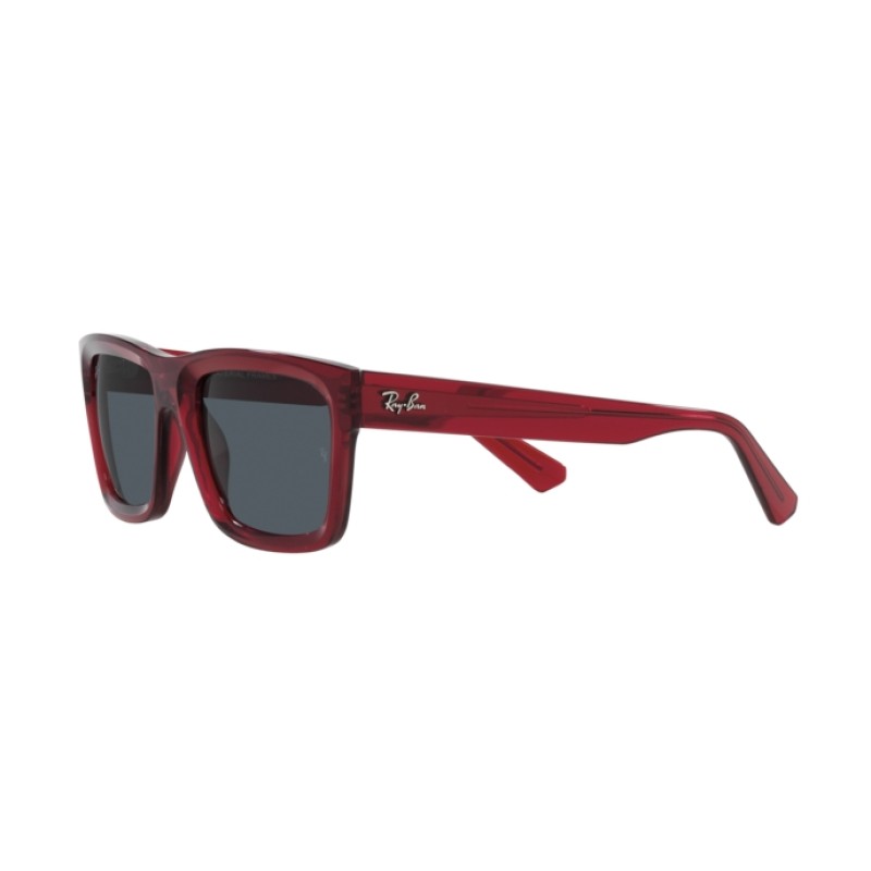 Ray-ban RB 4396 Warren 667987 Rosso Trasparente
