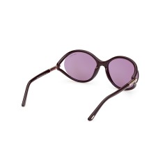 Tom Ford FT 1090 MELODY - 48Z Marrone Scuro Lucido
