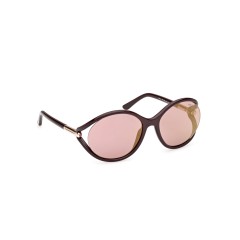 Tom Ford FT 1090 MELODY - 48Z Marrone Scuro Lucido