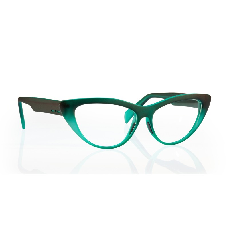 Italia Independent Eyeglasses I-PLASTIK - 5014.030.036 Verde Verde