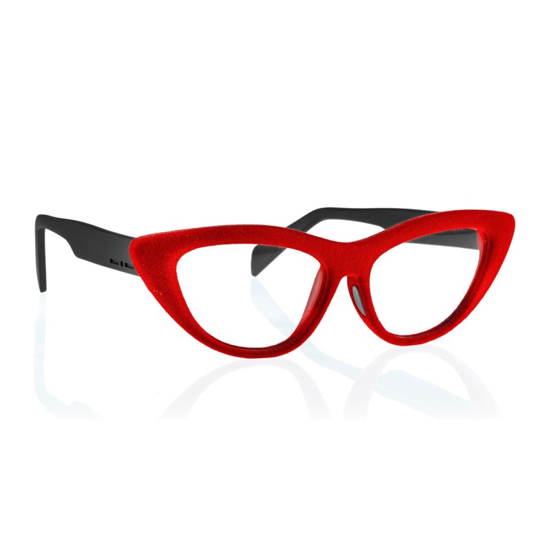 Italia Independent Eyeglasses I-PLASTIK - 5014V.053.000 Rosso Multicolor