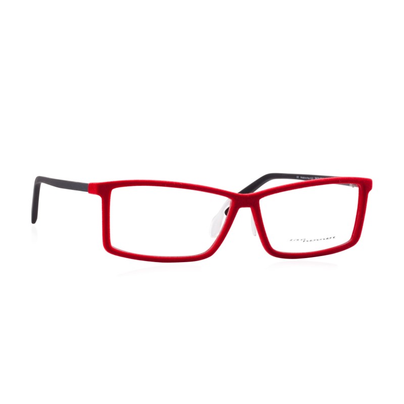 Italia Independent Eyeglasses I-PLASTIK - 5563V.053.000 Rosso Multicolor