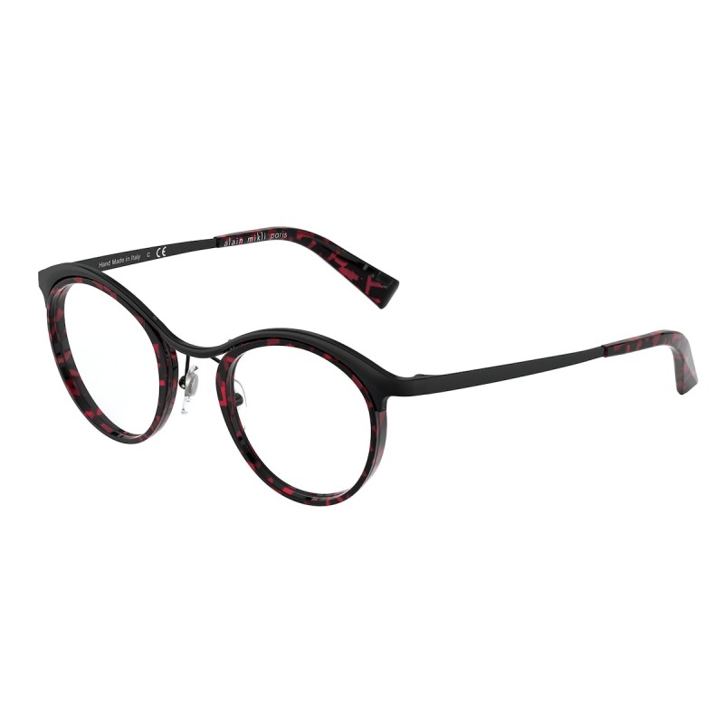 Alain Mikli A0 2039D Mikell 004 Nero Opaco / Rouge Memphis