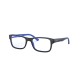 Ray-Ban RX 5268 - 5179 Superiore Nero Su Blu | Occhiale Da Vista Unisex