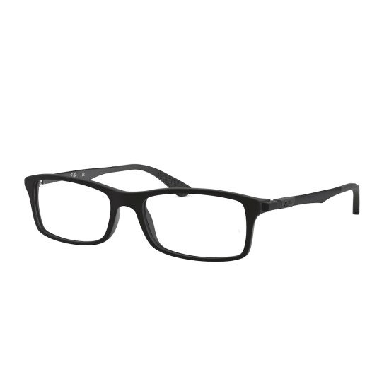 Ray-Ban RX 7017 - 5196 Nero Opaco | Occhiale Da Vista Uomo