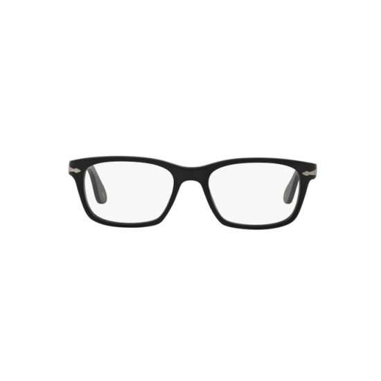 Persol PO 3012V - 900 Nero Opaco | Occhiale Da Vista Uomo