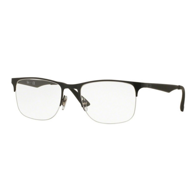 Ray-Ban RX 6362 2595 Argento Lucido