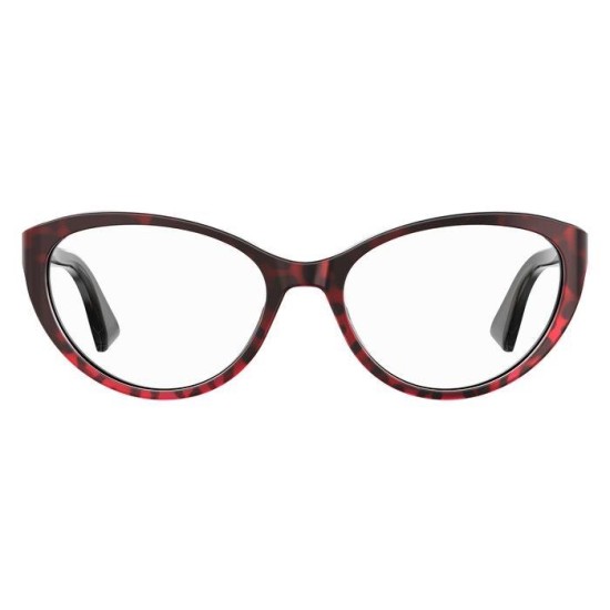 Moschino MOS557 - 3VJ  Animalier Rosso | Occhiale Da Vista Donna