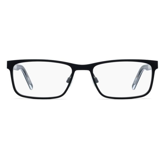 Hugo HG 1005 - N7I Nero Opaco Cristallo Nero Opaco | Occhiale Da Vista Uomo