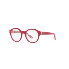 Polo PP 8540 - 5882 Rosso Brillante Su Strisce Bianche Rosse