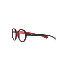 Ray-Ban Junior RY 9075V - 3876 Black On Rubber Red
