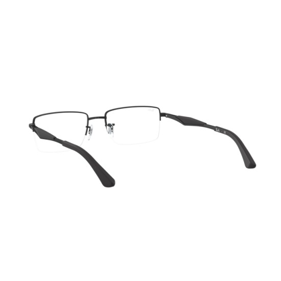 Ray-Ban RX 6285 - 2503 Nero Opaco | Occhiale Da Vista Uomo